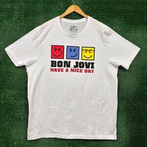 Bon Jovi Have A Nice Day Rock Band T-Shirt Size XXL